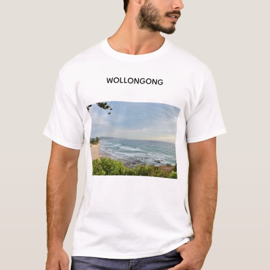 T-shirt basique pour hommes (Devant)