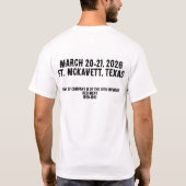 T-shirt basique pour hommes (Dos)