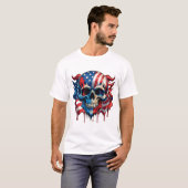 T-shirt basique pour hommes (Devant entier)