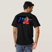 T-shirt basique pour hommes (Dos entier)