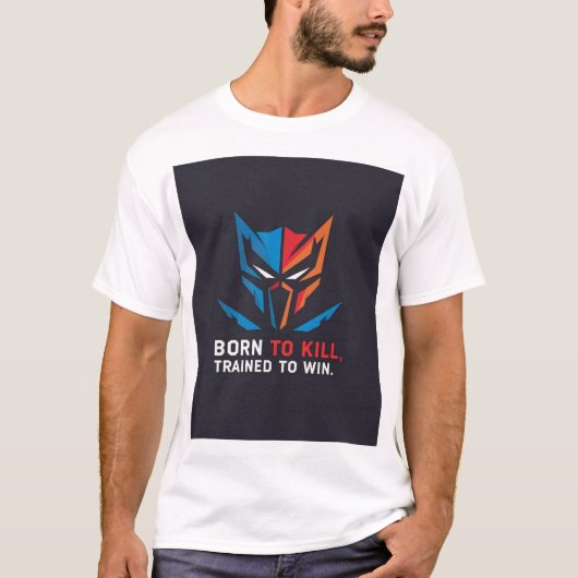 T-shirt basique pour hommes (Devant)
