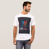 T-shirt basique pour hommes (Devant entier)
