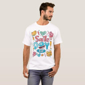 T-shirt basique pour hommes (Devant entier)