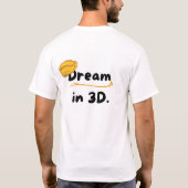 T-shirt basique pour hommes (Dos)