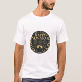 T-shirt basique pour hommes (Devant)