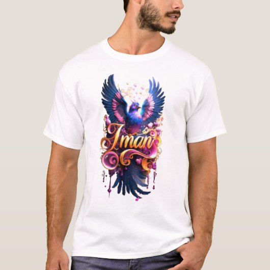 T-shirt basique pour hommes (Devant)