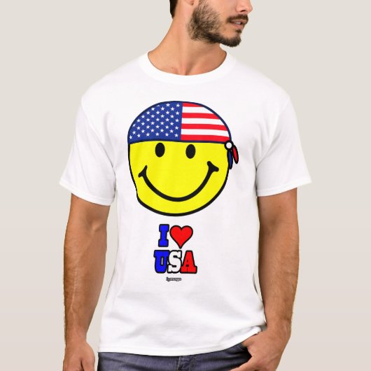 T-shirt basique pour hommes (Devant)