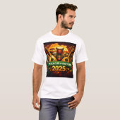 T-shirt basique pour hommes (Devant entier)