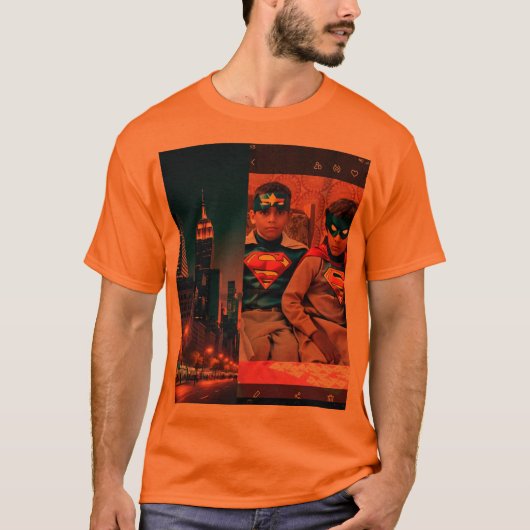 T-shirt basique pour hommes (Devant)
