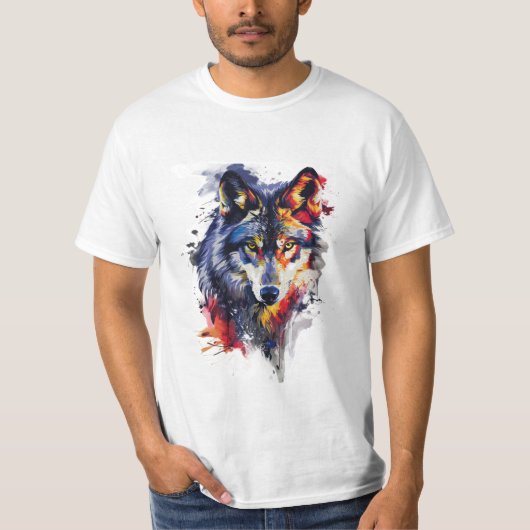 T-shirt basique pour hommes (Devant)
