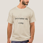 T-shirt basique pour hommes (Devant)