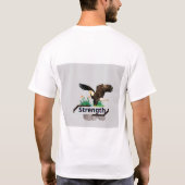 T-shirt basique pour hommes (Dos)