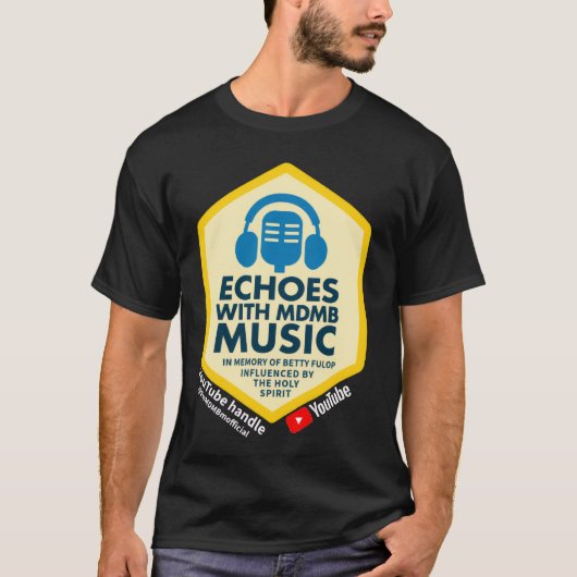 T-shirt basique pour hommes (Devant)
