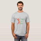 T-shirt basique pour hommes (Devant entier)