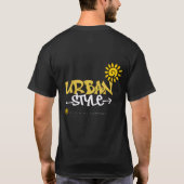 T-shirt basique pour hommes (Dos)