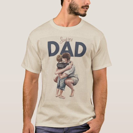 T-shirt basique pour hommes (Devant)