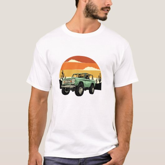 T-shirt basique pour hommes (Devant)