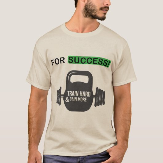 T-shirt basique pour hommes (Devant)