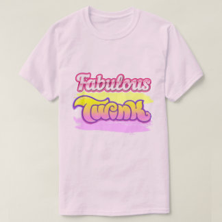 T-shirt basique pour hommes Fabulous Twink Pride