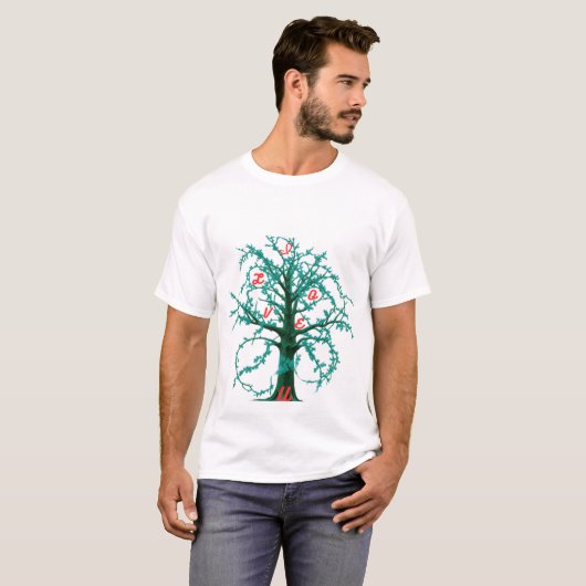T-shirt basique pour hommes Love (Devant entier)
