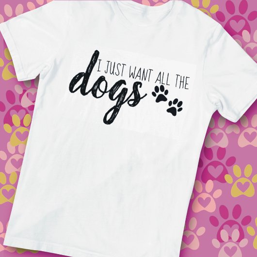 T-shirt basique pour tous les chiens