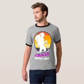 T-shirt basique ras-de-cou pour hommes (Devant entier)