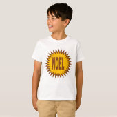 T-SHIRT BASIQUE STAR NOEL CHOCOLAT (Devant entier)