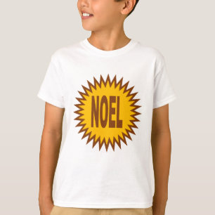 T-SHIRT BASIQUE STAR NOEL CHOCOLAT