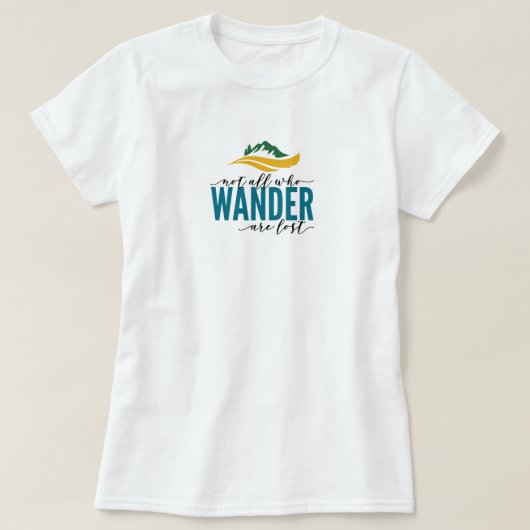 T-shirt basique Wander Outdoors (Design devant)