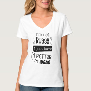T-Shirt, basis V-Neck, voor vrouwen T-shirt