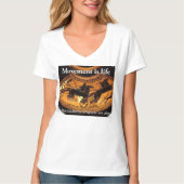 T-Shirt, basis V-Neck, voor vrouwen T-shirt (Voorkant)