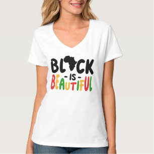 T-Shirt, basis V-Neck, voor vrouwen T-shirt