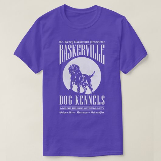 T-shirt Baskerville Kennels (Design devant)