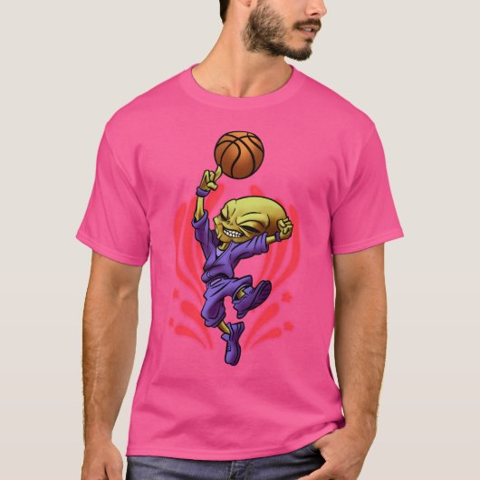 T-shirt Basket Alien (Devant)