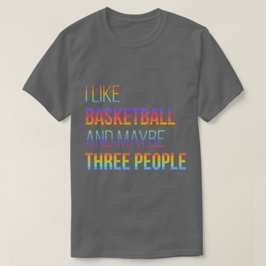 T-shirt Basket-ball (25) (Design devant)