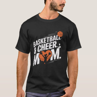 T-shirt Basket-Ball Amusant Et Basket-Ball Mère Et C