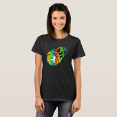 T-shirt Basket-ball avec Flammes (Devant entier)