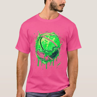 T-shirt Basket-ball Basketball Lover Dessin Waterc