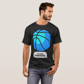 T-shirt basket-ball cadeau drôle basket-ball (Devant entier)