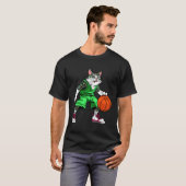 T-shirt Basket-ball Chats (Devant entier)