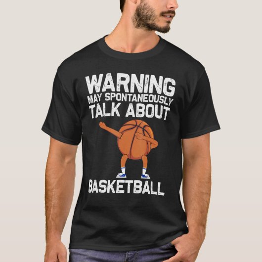 T-shirt Basket-Ball cool Pour Hommes Femmes Dabbing Team S (Devant)