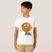 T-shirt Basket-ball dans le cercle (Devant entier)