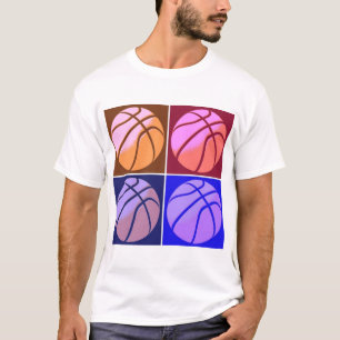 T-shirt Basket-ball d'art de bruit