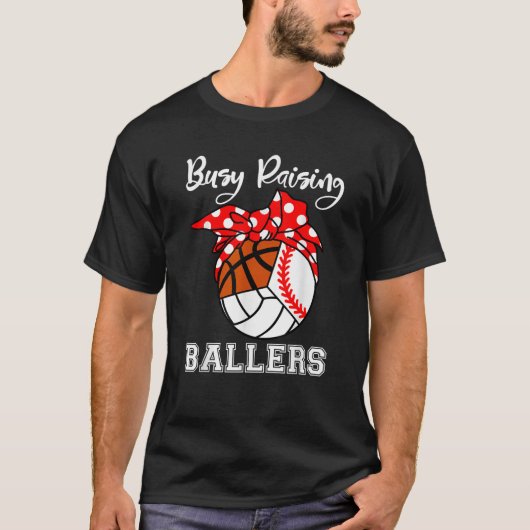 T-shirt Basket-ball de baseball de ballon de base-ball de  (Devant)