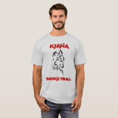 T-shirt Basket-ball de Kiana Lynx (Devant entier)