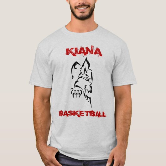 T-shirt Basket-ball de Kiana Lynx (Devant)