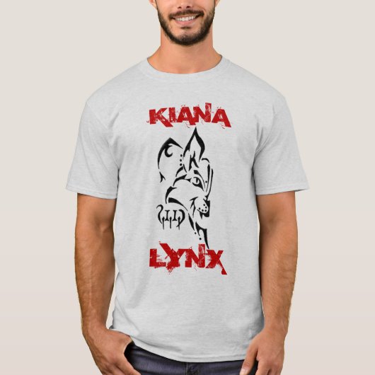 T-shirt Basket-ball de Kiana Lynx (Devant)