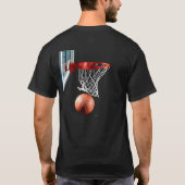 T-shirt Basket-ball de marquage de machine (Dos)