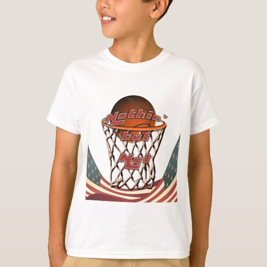 T-shirt Basket-ball de rien mais de filet dans le cercle (Devant)