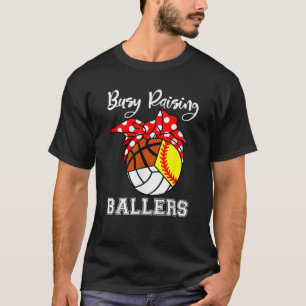 T-shirt Basket-ball de softball de ballon de levage